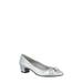 Eloise Ruched Block Heel Pump