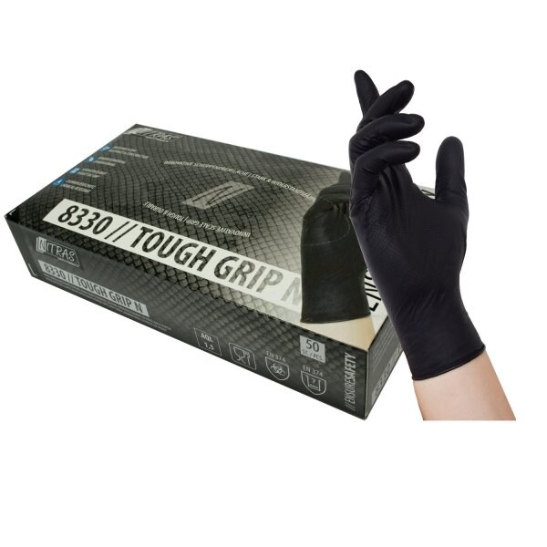 NITRAS TOUGH GRIP N, Nitril schwarz M 500 Stück Image
