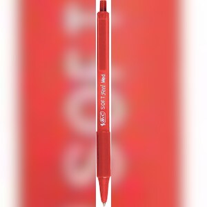 BiC Kugelschreiber Soft Feel Clic Grip rot Image
