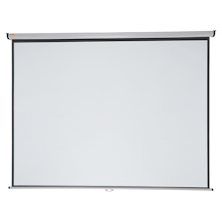 Nobo Roll-Leinwand Wand- oder Deckenmontage 1500x1040mm Bildformat 16:10 Image