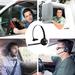 Headphones Gnobogi Trucker Bluetooth Headset Wireless Headset With Microphone For PC Bluetooth Headset With Microphone Noise Cancelling For Cell Phones Computer Truck Drivers Earbuds Clearance