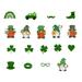 Home Decor!Fragarn 50Pcs St.Patrick s Day Tat-too Stickers St Patricks Day Face Stickers Amazing Irish St Patricks Day Decorations Party Favors