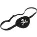 Lazy Eye Patch Skull The Cross Blindfolds for Kids Mask Halloween Black Crossbone Child