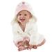 KDFJPTH Toddler Outfits Baby Boys Girls Kids Bathrobe Printing Hooded Towel Pajamas Clothes Set