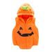 aturustex Newborn Halloween Rompers Infant Pumpkin Face Pattern Bodysuit