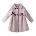 Jacket For Toddler Baby Unisex Cotton Solid Autumn Solid Cute Tops Hooded Clothes Kids Coat & Outerwear Pink 7 Years-8 Years