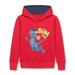 Hfolob Kids Boy Hoodies Crewneck Hooded Sweatshirts Long Sleeve Dinosaur Pullover Top Boy Outfits 5 To 12 Years Kids Sweatshirts