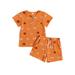 AMILIEe Adorable Short Sleeve Shirt and Shorts Set for Baby Halloween Costume