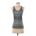 Nike Active Tank Top: Gray Activewear - Women's Size X-Small