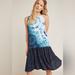 Anthropologie Dresses | Anthropologie Maisie Tie-Dyed Dress. Worn 2-3 Times. Euc, Zero Flaws Noted | Color: Blue/White | Size: M