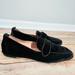 J. Crew Shoes | J. Crew Black Marie Tab Velvet Loafers 11 | Color: Black | Size: 11
