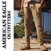 American Eagle Outfitters Pants | American Eagle Tan Flex Khakis Sz 32x34! Euc! | Color: Tan | Size: 32