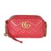 Gucci Bags | Gucci Red Matelasse Small Gg Marmont Shoulder Bag | Color: Red | Size: Os