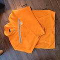 Adidas Jackets & Coats | Adidas Fleece Zip Up Jacket. Size Medium. Unisex. Sized For Men | Color: Orange | Size: M