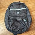 Adidas Bags | Adidas Gray Onyx Mint Green National Backpack | Color: Gray/Green | Size: Os
