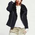 Free People Jackets & Coats | Free People | Women’s Wool Faux Fur Jacket Coat | Color: Black | Size: L