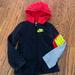 Nike Shirts & Tops | Kids Nike Hooded Sweatshirt Size S | Color: Black/Red | Size: Sb