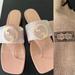 Gucci Shoes | Brand New/ Women's Gucci Blondie Thong Sandal | Color: Cream | Size: 10