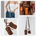 Free People Bags | Free People Brown Leather Change Me Up 2 Piece Studded Crossbody Belt Bag New | Color: Brown/Tan | Size: Os