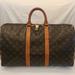 Louis Vuitton Bags | Louis Vuitton Vintage 1991 Monogram Canvas Keepall 45 Bag Lv Style M41428 | Color: Brown/Gold | Size: L17.8" X H10.7" X W7.9" Drop 4.5"