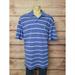 Polo By Ralph Lauren Shirts | Brooksbrothers Short Sleeve Purple Pink Striped Polo 100% Cotton Shirt Size Xl | Color: Blue/Pink | Size: Xl