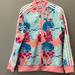 Adidas Jackets & Coats | Adidas Zip Up Floral Jacket | Color: Blue/Pink | Size: 14g