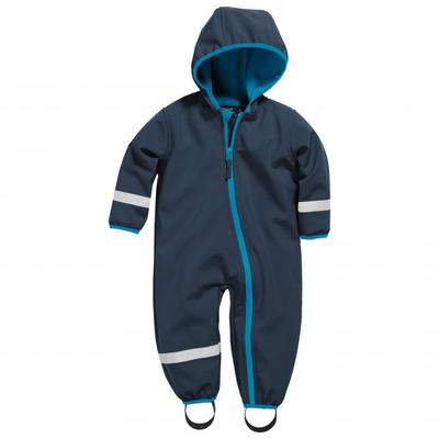 Playshoes - Kid's Softshell-Overall - Overall Gr 98 blau