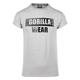 Gorilla Wear Murray T-Shirt Herren schwarz Slim Fit Baumwolle Logo Print Bodybuilding Fitness Lifestyle (DE/NL/SE/PL, Alphanumerisch, XL, Regular, Regular, Grau)