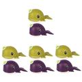 ibasenice 8 Pcs Bath Toys Infant Toys Baby Toy Baby Bath Tub Baby Bathtub Portable Bathtub Beach Toys Cartoon Bath Toy Interesting Whale Toy Water Toy Plastic Water Toddler Water Bath