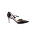 SJP by Sarah Jessica Parker Heels: Pumps Stiletto Cocktail Party Black Solid Shoes - Women's Size 39 - Pointed Toe