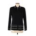 misook Jacket: Below Hip Black Solid Jackets & Outerwear - Women's Size Medium