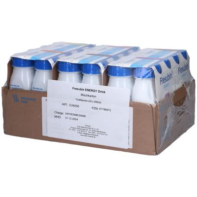 Fresubin Energy Drink Mischkarton Trinkflasche 6x4x200 ml Lösung Image