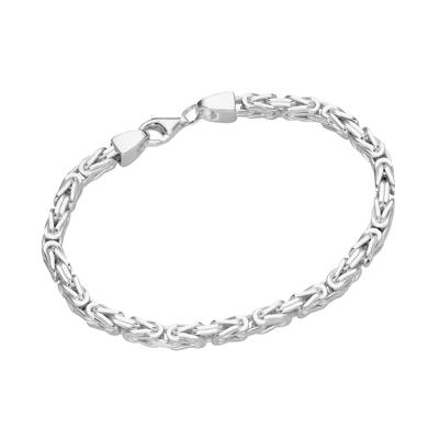 Armband SMART JEWEL "Königskette massiv, Silber 925", silber, Armbänder, Damen, 21cm, Silber 925 (Sterlingsilber), Königsarmband Image