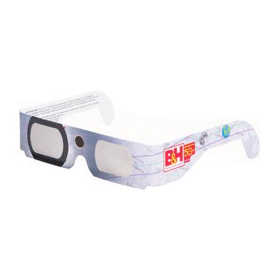 DayStar Filters Solar Eclipse Glasses (Map Print, Special 50th Anniversary Edition, 5-Pack) SEG002BHCU-05