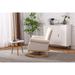 Small Contemporary Baby Room Rocking Chair Nursery Chair,Comfortable Padded Seat,Kids Cushioned Arm Chair