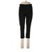 Adidas Casual Pants - Low Rise Skinny Leg Cropped: Black Bottoms - Women's Size Large