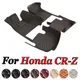 Tapis de sol de voiture pour Honda CR-Z CRZ ZF1 ZKitchenware 2010 ~ 2016 polymères Auto Foot Pads