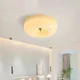 Plafonniers LED en verre français salon salle à manger chambre à coucher lampes d'étude