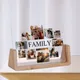 Cadre photo personnalisé pour la famille cadre de collage de photos personnalisé décoration de