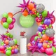 Kit de Ballons en Forme de Fruits Violets Verts et Orange 4D Chang Rose Red Star VPN