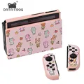 DATA FROG-Étui de protection compatible avec Nintendo Switch étui en TPU souple mignon housse pour