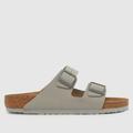 BIRKENSTOCK arizona sandals in light grey