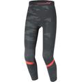 Macna Base Layer All-Season Pantalon fonctionnel, noir-gris-rouge, taille L XL