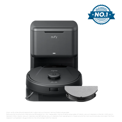 eufy L60 Hybrid Robot Vacuum with Self Empty Station