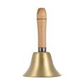 moobody Percussion Bell With Wooden Handle Bell Loud Call Bell Handbell With Festival Decoration Line Decoration Line Alarm Loud Call Bell Brass Hand Bell Hand Bell Loud Handle Festival Decoration