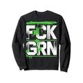 F CK GRN Patriotic Resistance Anti-Green Germany black Sweatshirt