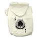 Halloween Pet Dog Cat Hoodie Screen Printed Ace of Spades Costume