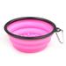 Portable Dog Slow Feeder Bowl Collapsible Pet Slow Eating Bowl Foldable Dog Feeder Dog Slow Feeder pet feeder pet feeding bowl Collapsible slow feeding foldable dog cat pet portable convenient