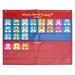 Pristin Pocket Chart Attendance Pocket Chart Classroom Early Education With 72 Color Chart With 72 Color Classroom Early 72 Color Classroom Pocket Chart With Wall Huiop Classroom Resources Eryue