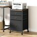 Homhougoâ€”File Cabinet with 3 Drawer Mobile Filing Cabinet for Home Office Fits Desk Storage Cabinet